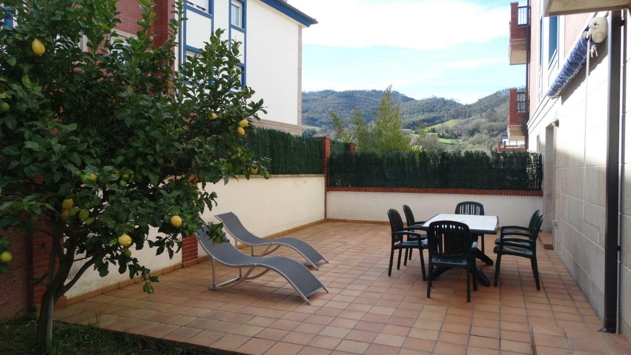 Apartamento Con Terraza Y Jardin En バキオ エクステリア 写真